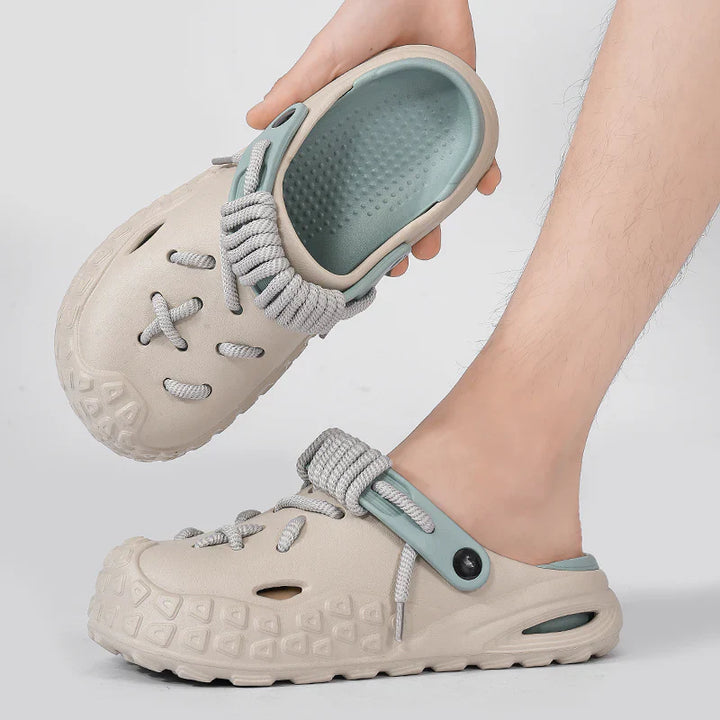 Strata Laced Clogs