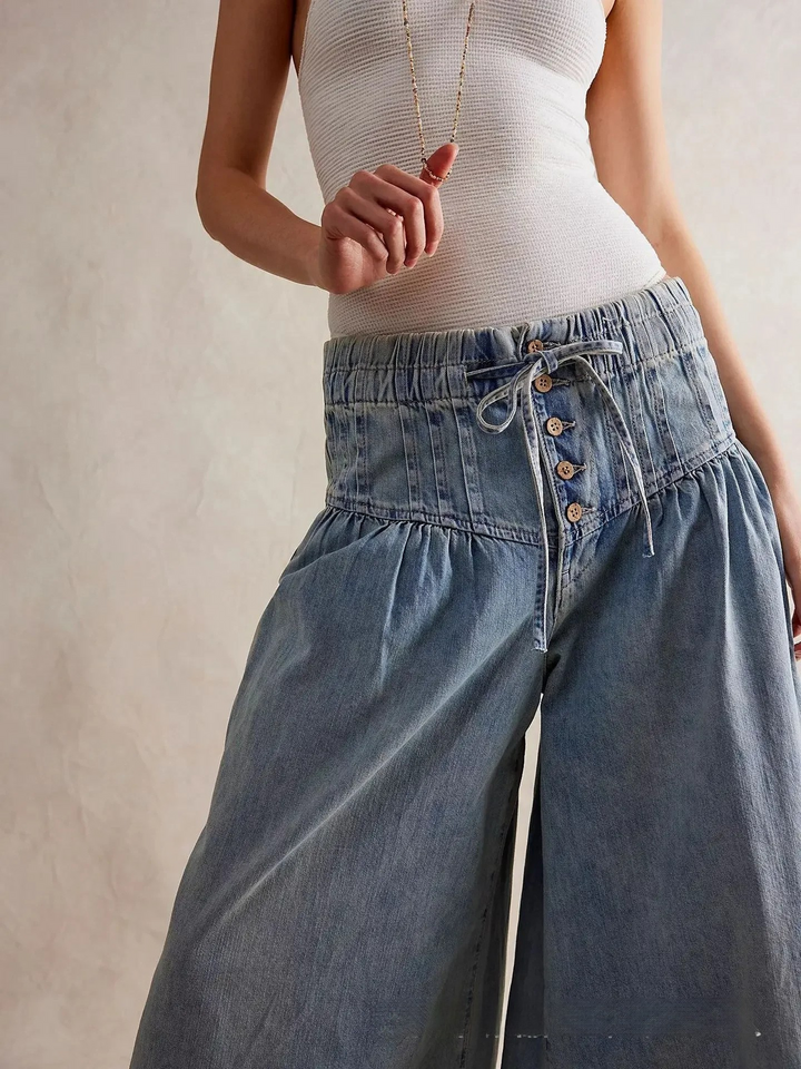 Odyssey Wide-Leg Jeans