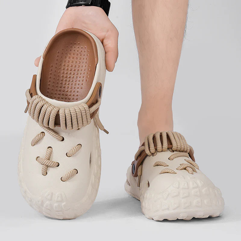 Strata Laced Clogs