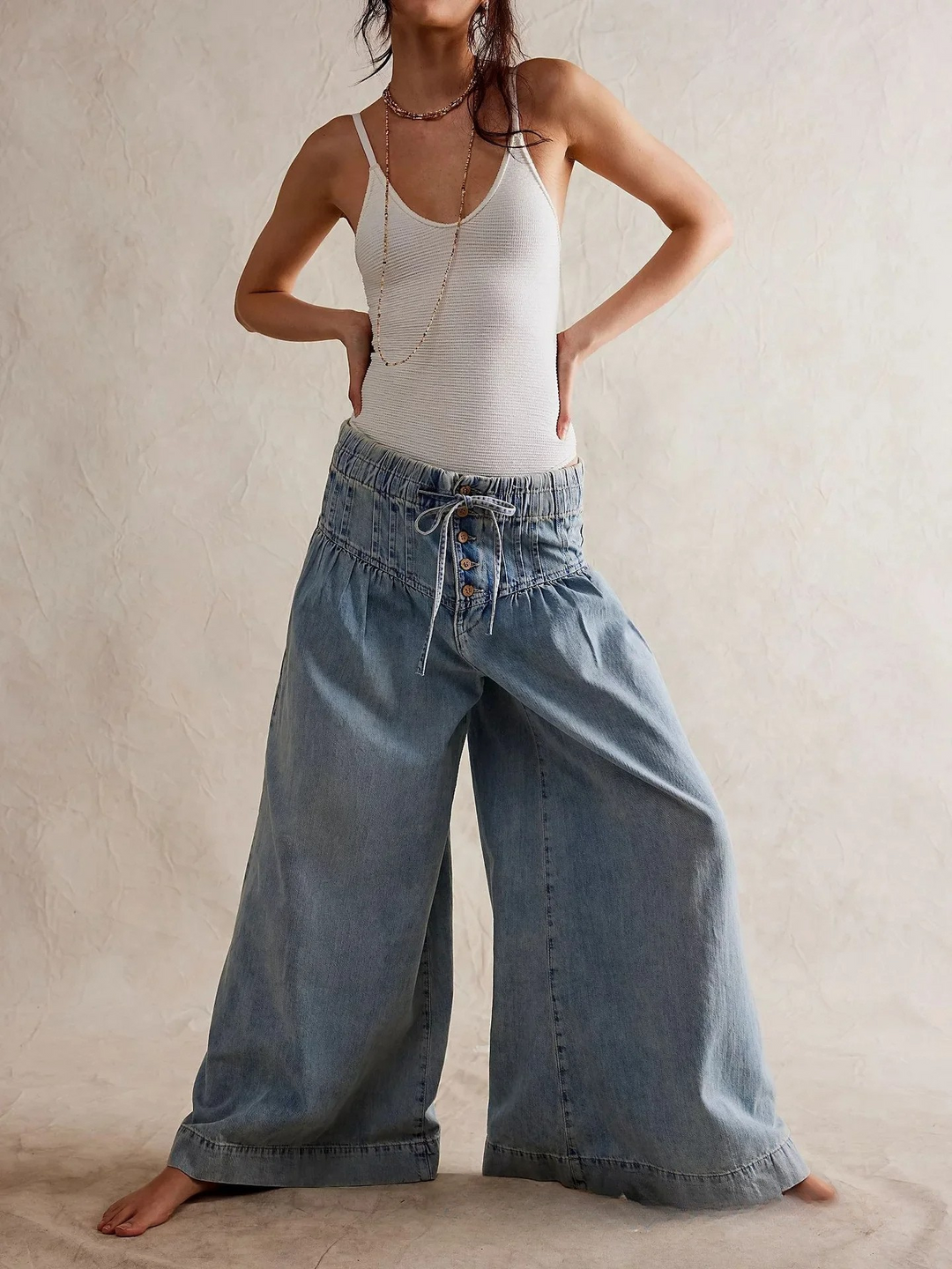 Odyssey Wide-Leg Jeans