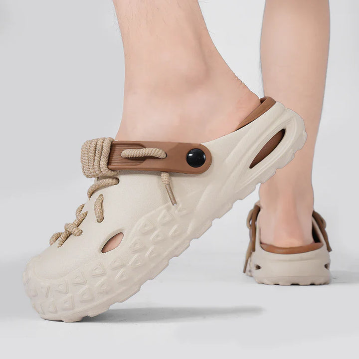 Strata Laced Clogs