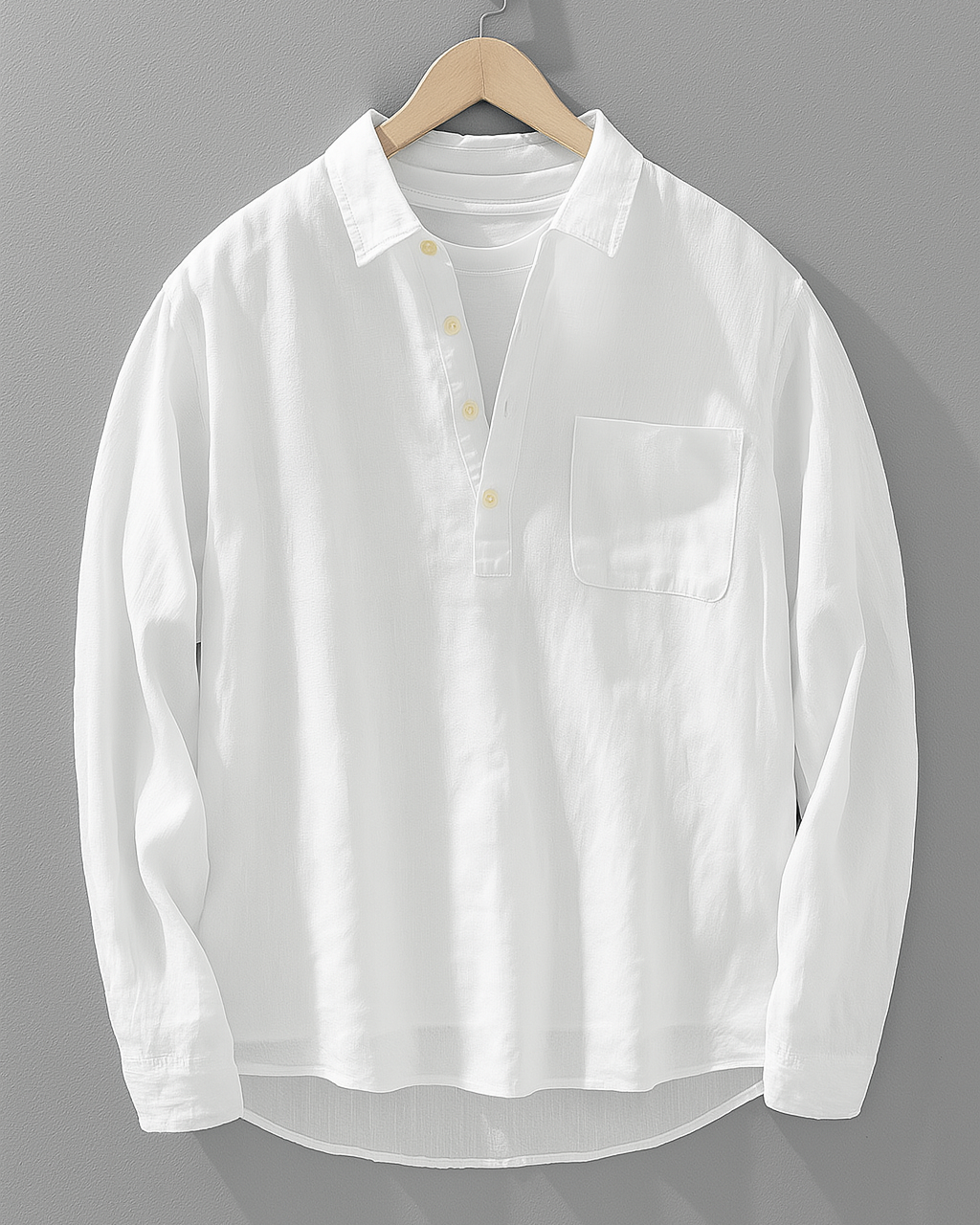 Nomad Linen Popover Shirt
