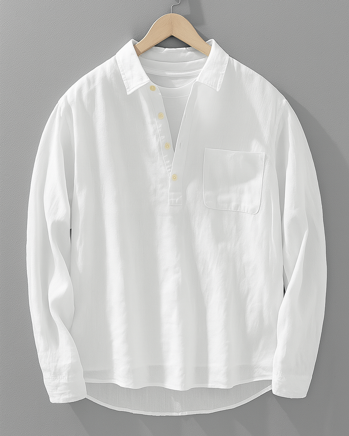 Nomad Linen Popover Shirt