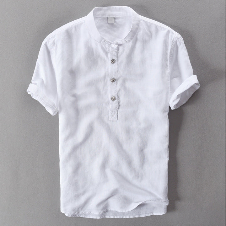 Capri Linen Henley