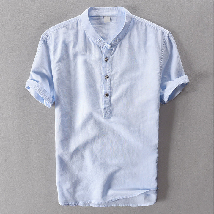 Capri Linen Henley