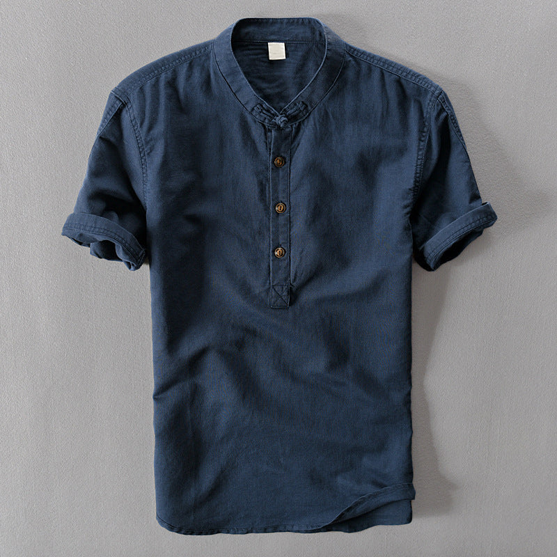 Capri Linen Henley