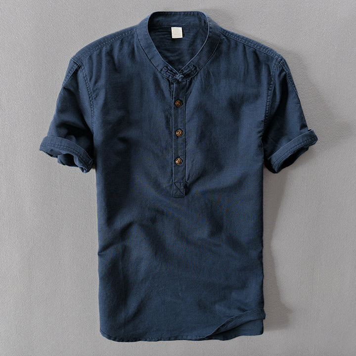 Capri Linen Henley