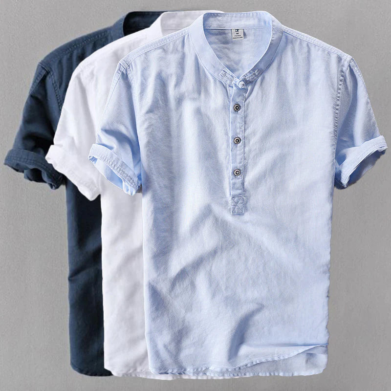Capri Linen Henley