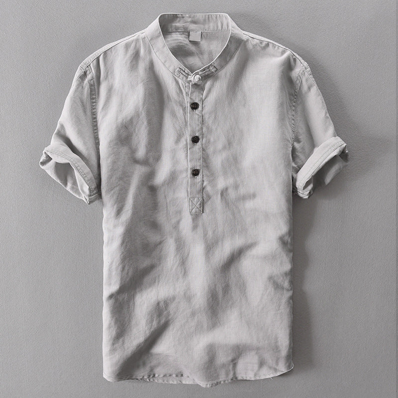 Capri Linen Henley