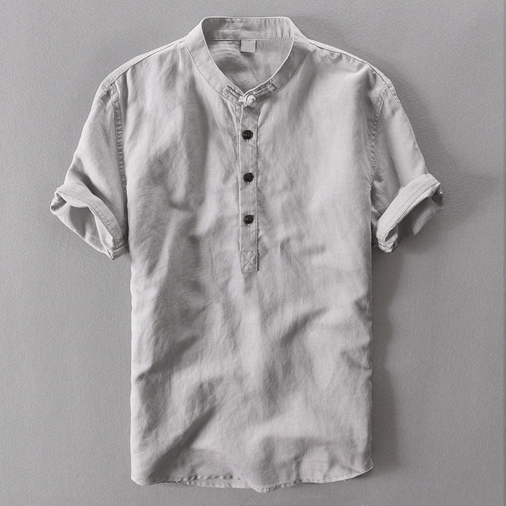 Capri Linen Henley