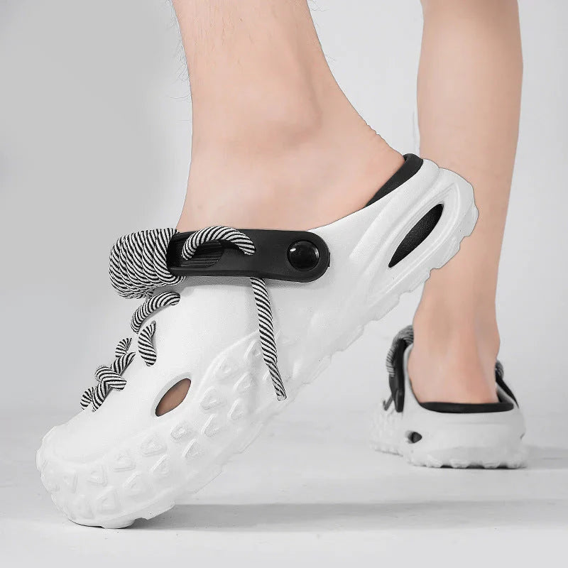Strata Laced Clogs