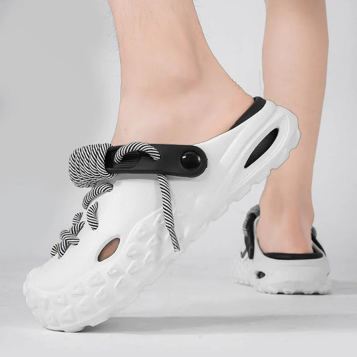 Strata Laced Clogs