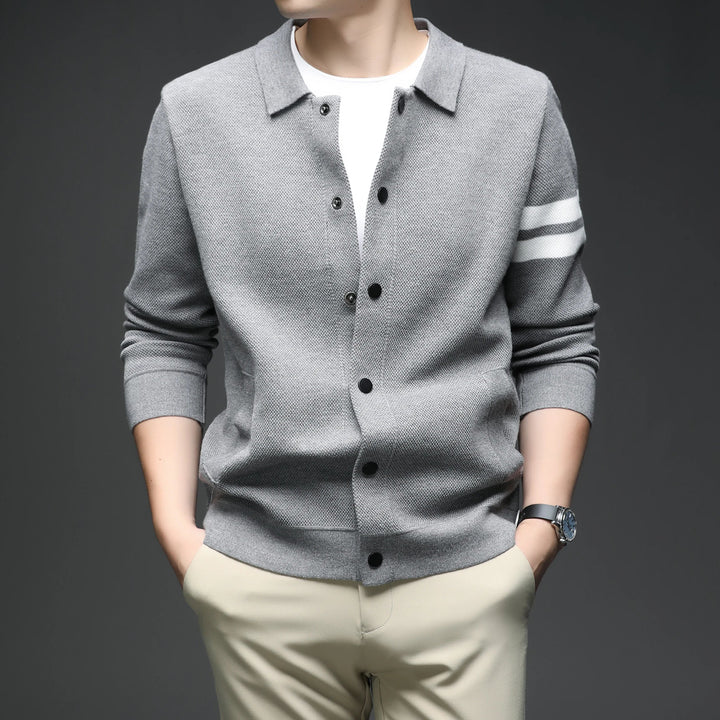 Massimo Striped Cardigan