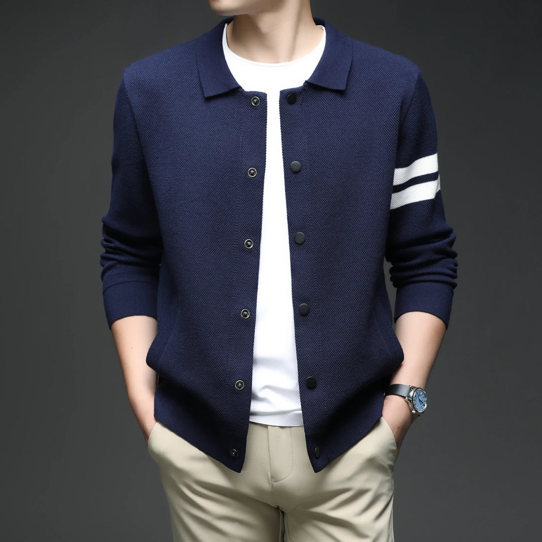 Massimo Striped Cardigan