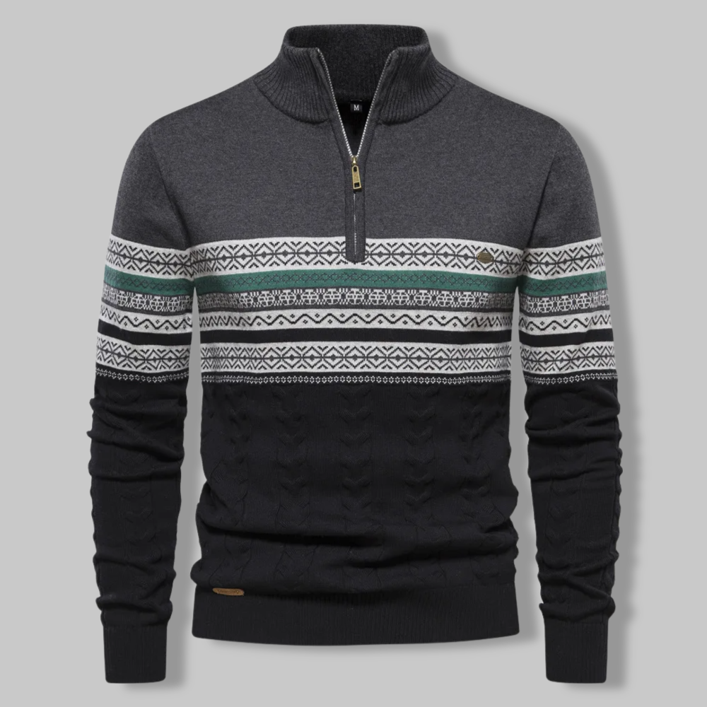 Vienna Quarter-Zip Sweater