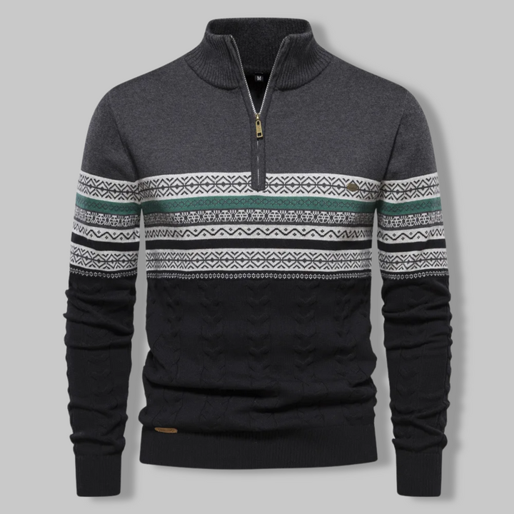 Vienna Quarter-Zip Sweater