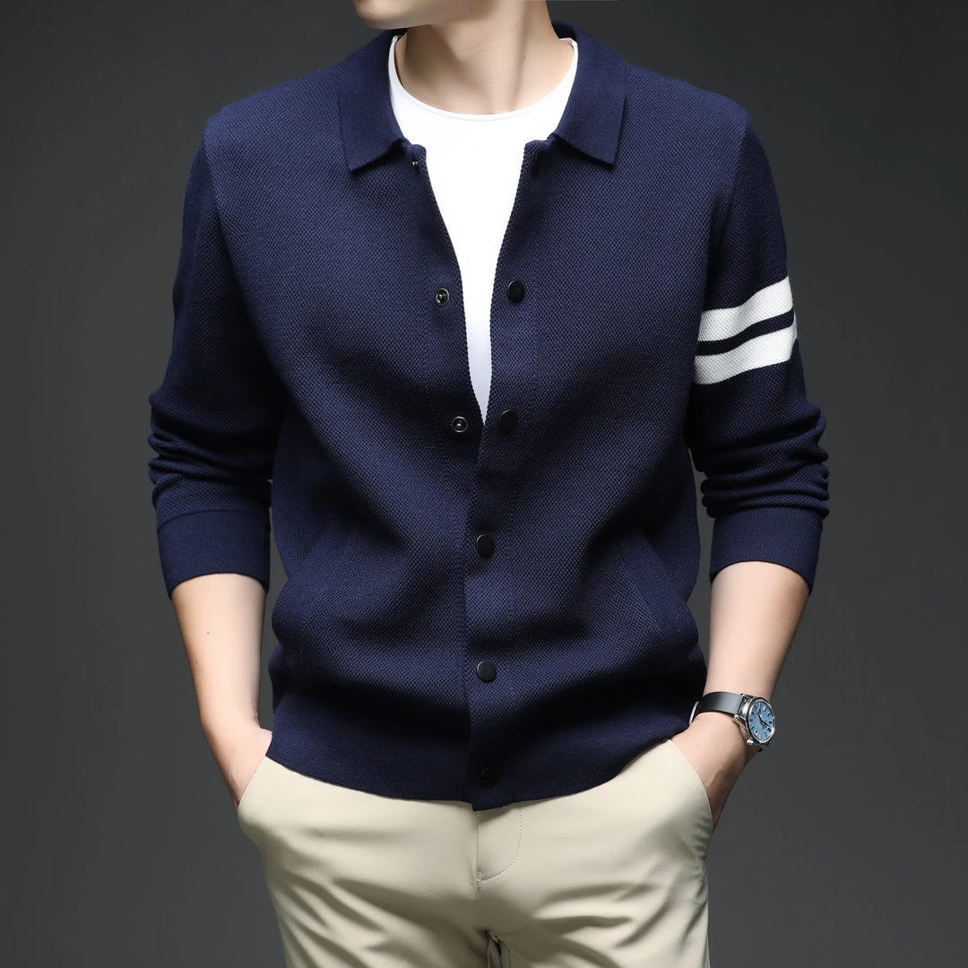 Massimo Striped Cardigan