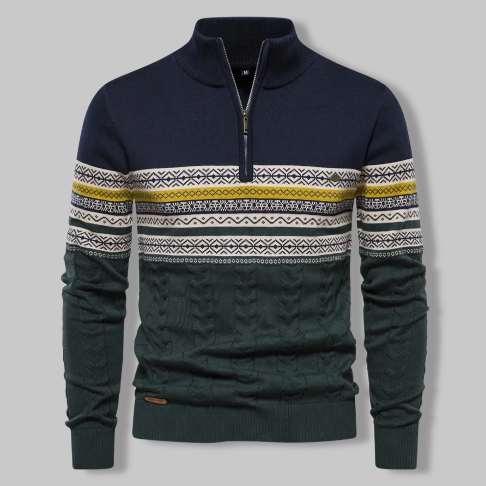 Vienna Quarter-Zip Sweater