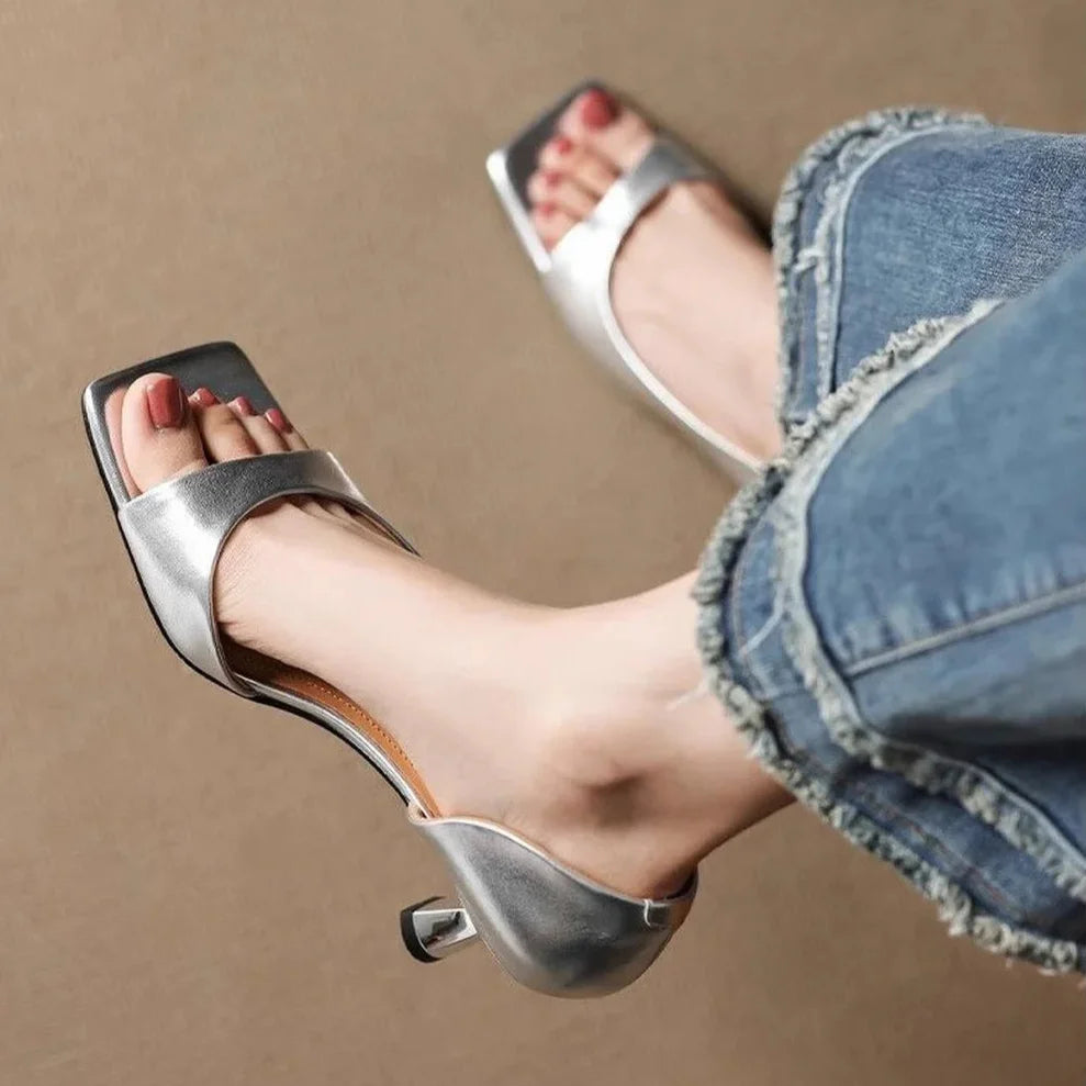 Atelier Leather Heels