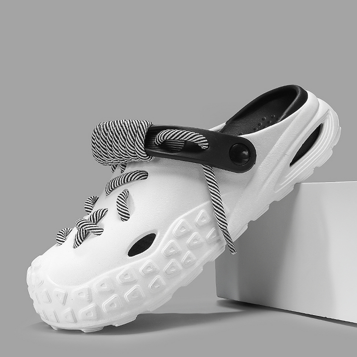 Strata Laced Clogs