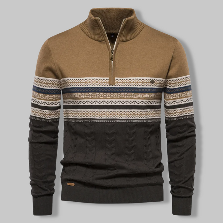 Vienna Quarter-Zip Sweater