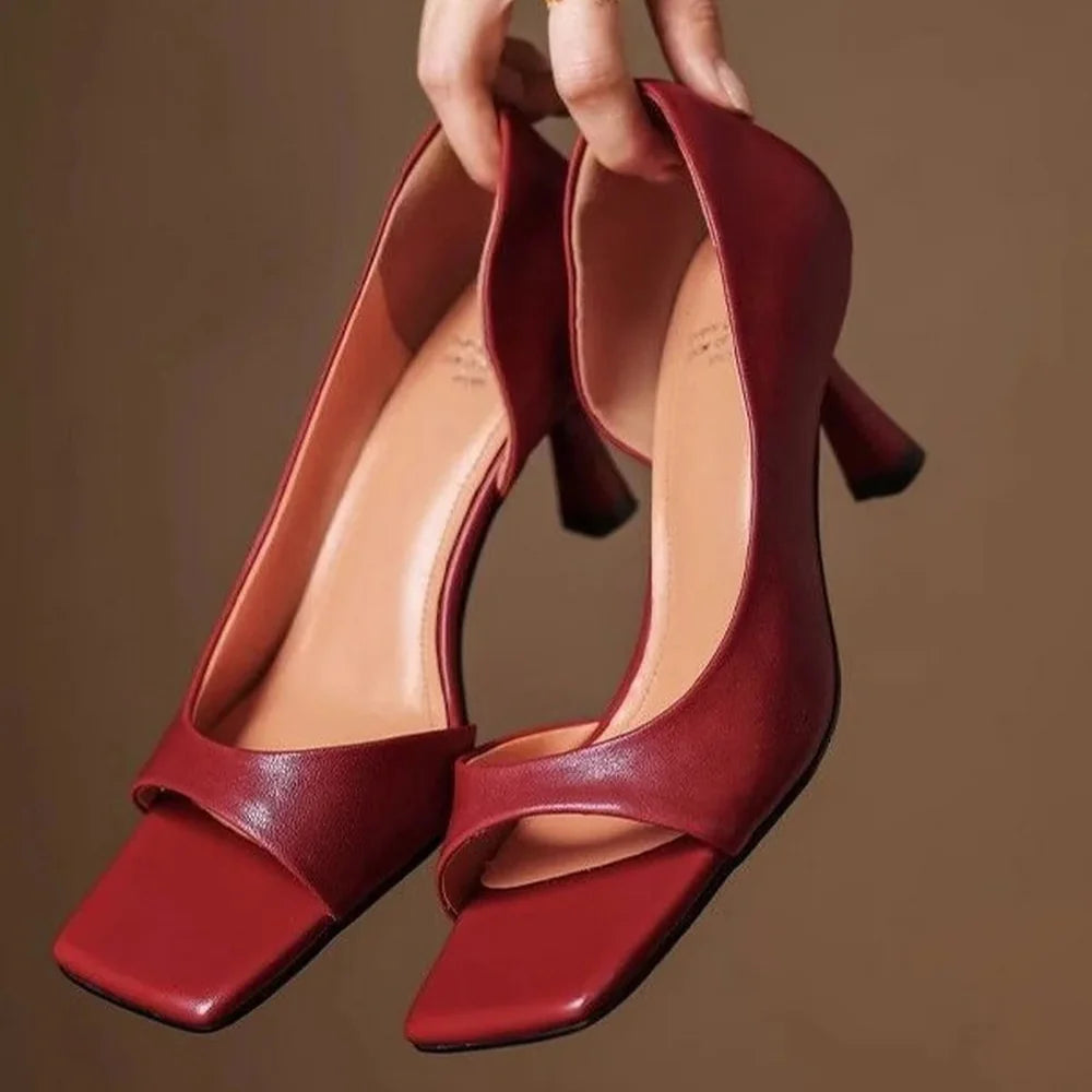 Atelier Leather Heels