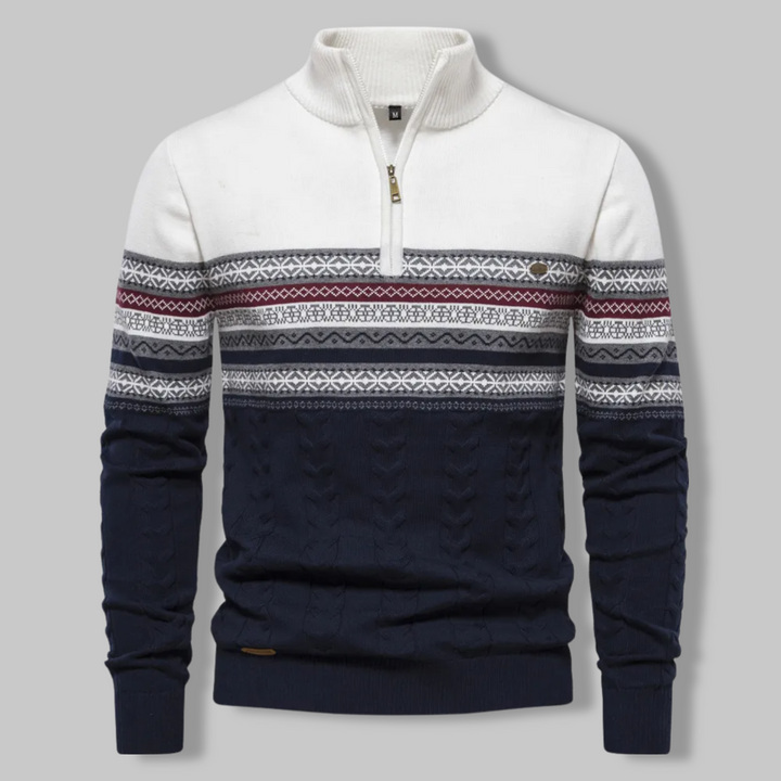 Vienna Quarter-Zip Sweater