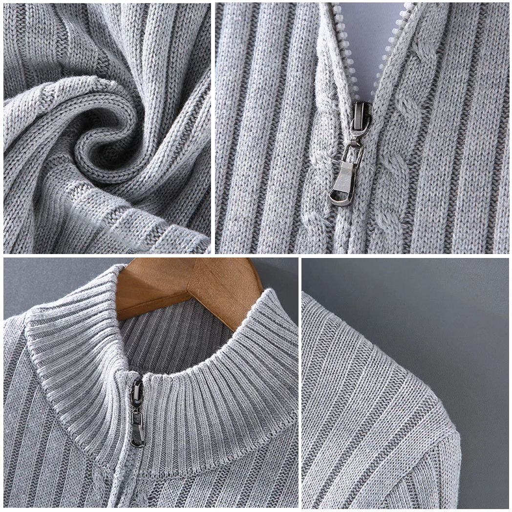 Mercer Zip Cardigan