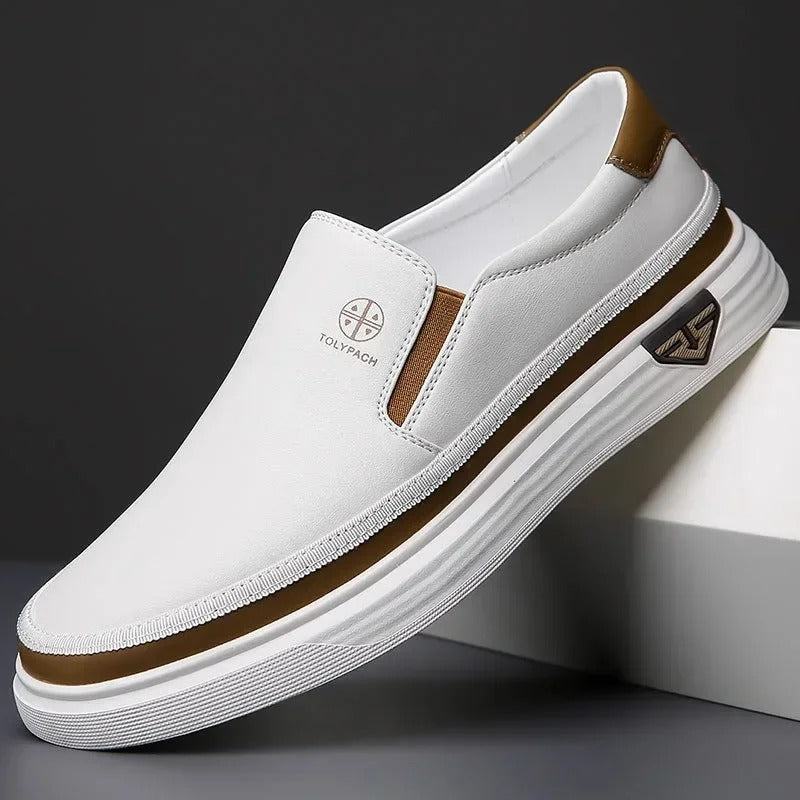 Lisbon Leather Slip-On