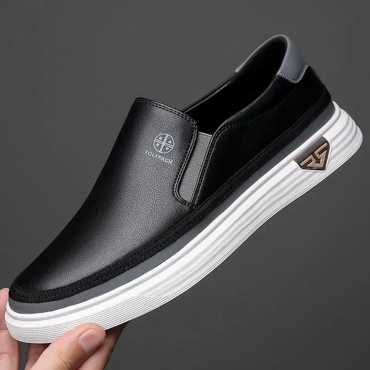Lisbon Leather Slip-On