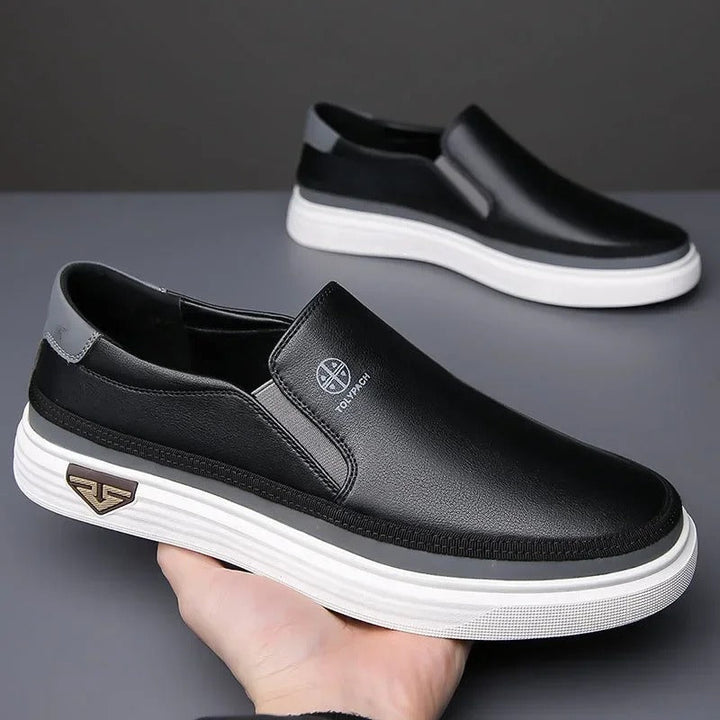 Lisbon Leather Slip-On