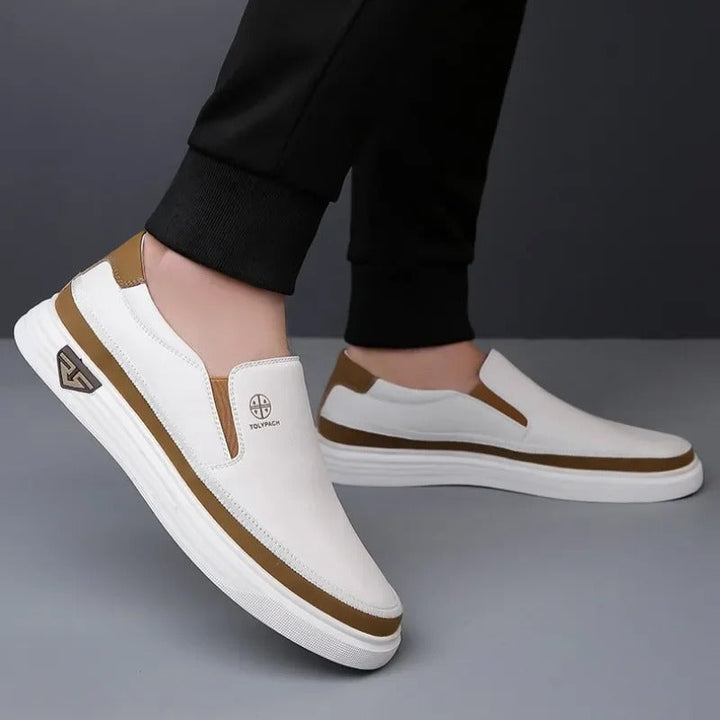 Lisbon Leather Slip-On