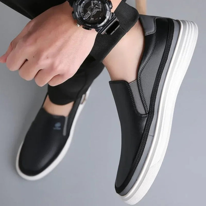 Lisbon Leather Slip-On